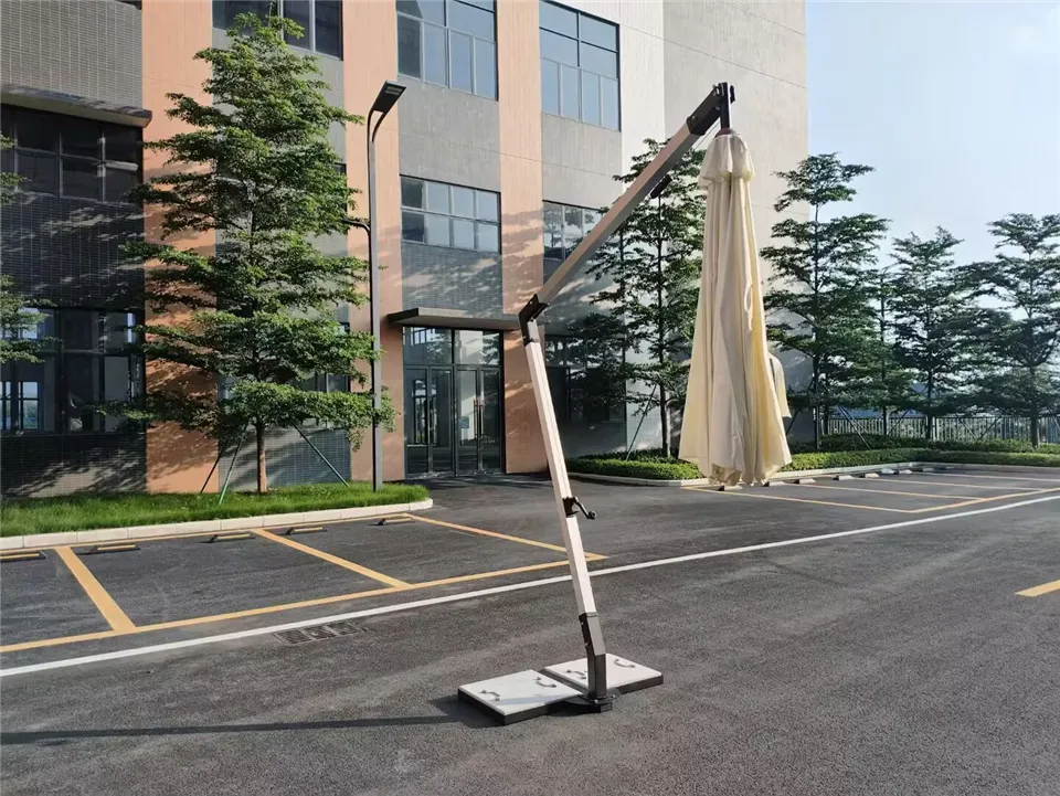 Aluminum Outdoor Automatic Umbrella